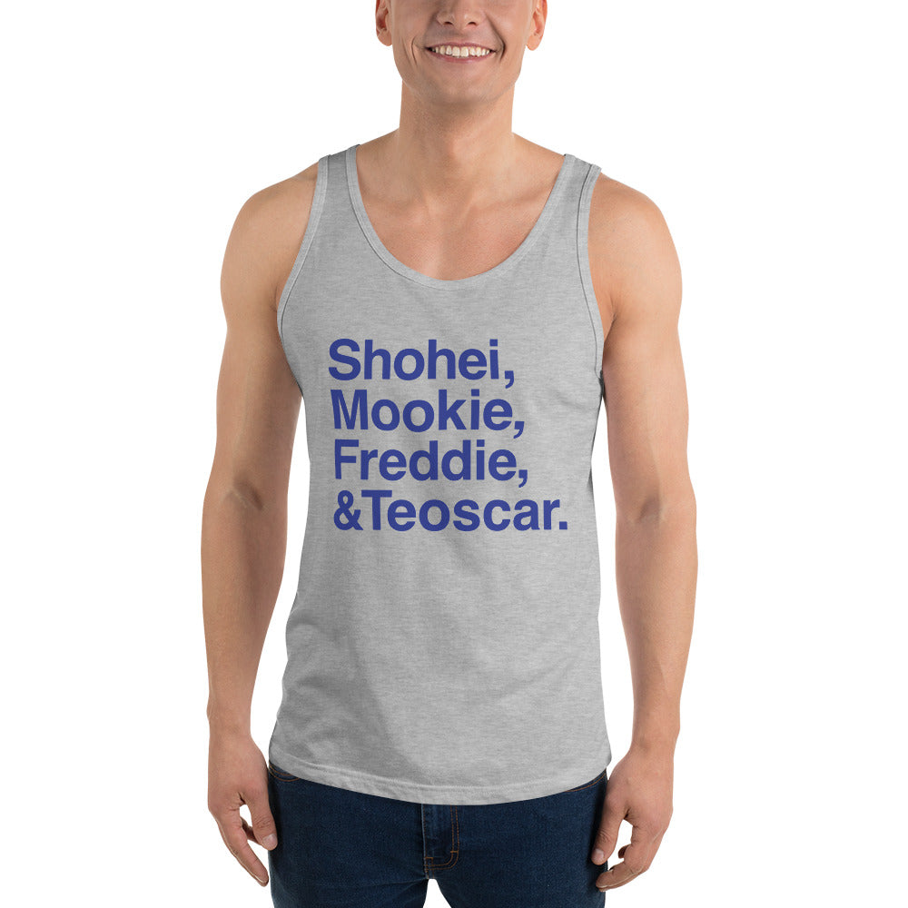 "Shohei, Mookie, Freddie, & Teoscar" Men's Printed Tank Top